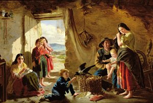 La cabaña del pescador de George Washington Brownlow